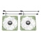 CT120 Reverse ARGB Sync PC Cooling Fan Matcha Green (2-Fan Pack)