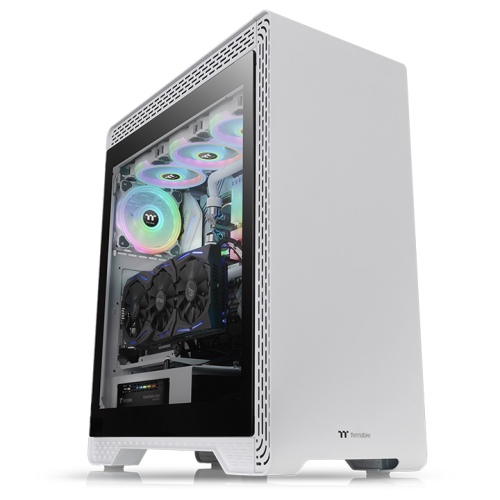 S500 Tempered Glass Snow Edition Mid-Tower Chassis