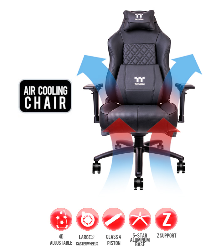 X-Comfort Black-Red Gaming Chair